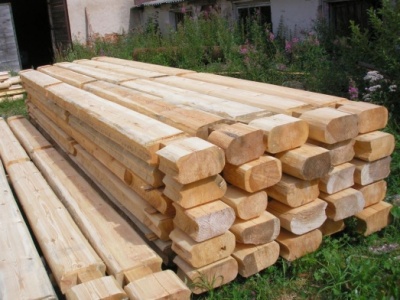 Дома из лафета - виды древесины