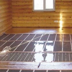 Норвежская рубка - устройство теплого пола в рубленом доме
